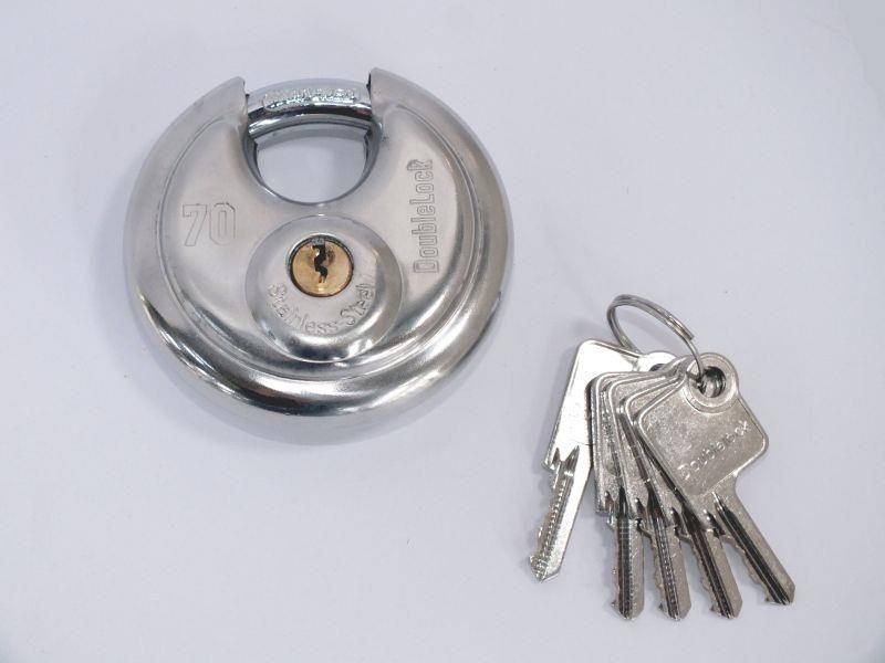 DoubleLock Discusslot met 5 Sleutels